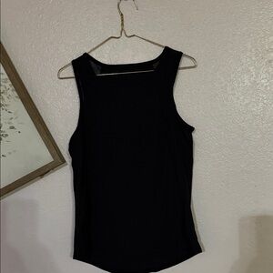 Black Sleeveless Women's Top